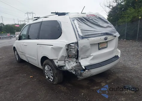 2014 Kia Sedona Lx из США, поврежденный, VIN KNDMG4C70E6538313